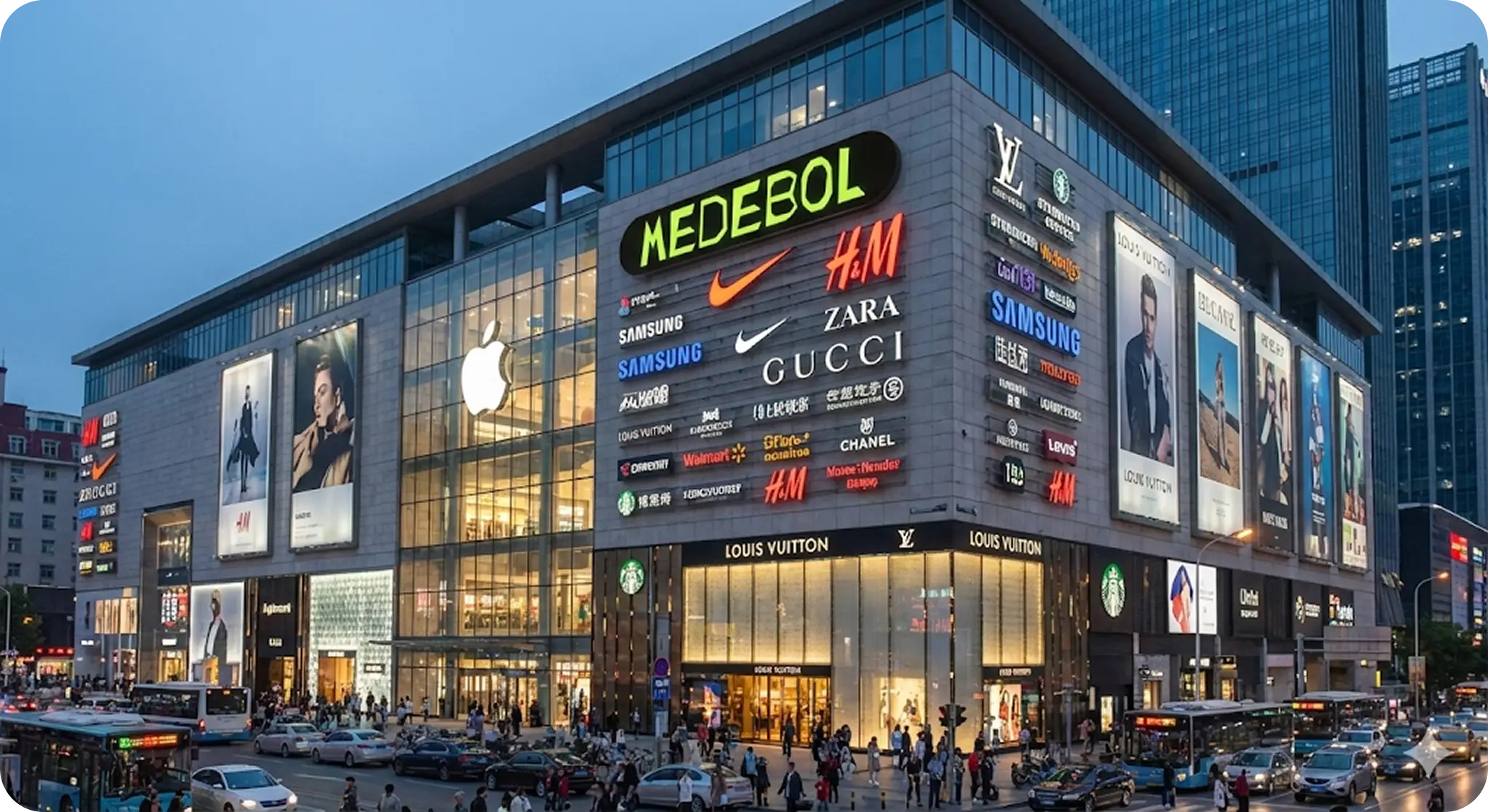 Торговый центр и компания MEDEBOL